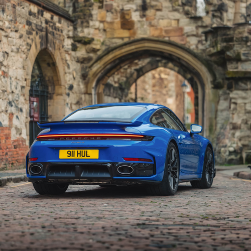 2026 Porsche 911 Turbo S 992 ll UK Version Rear View