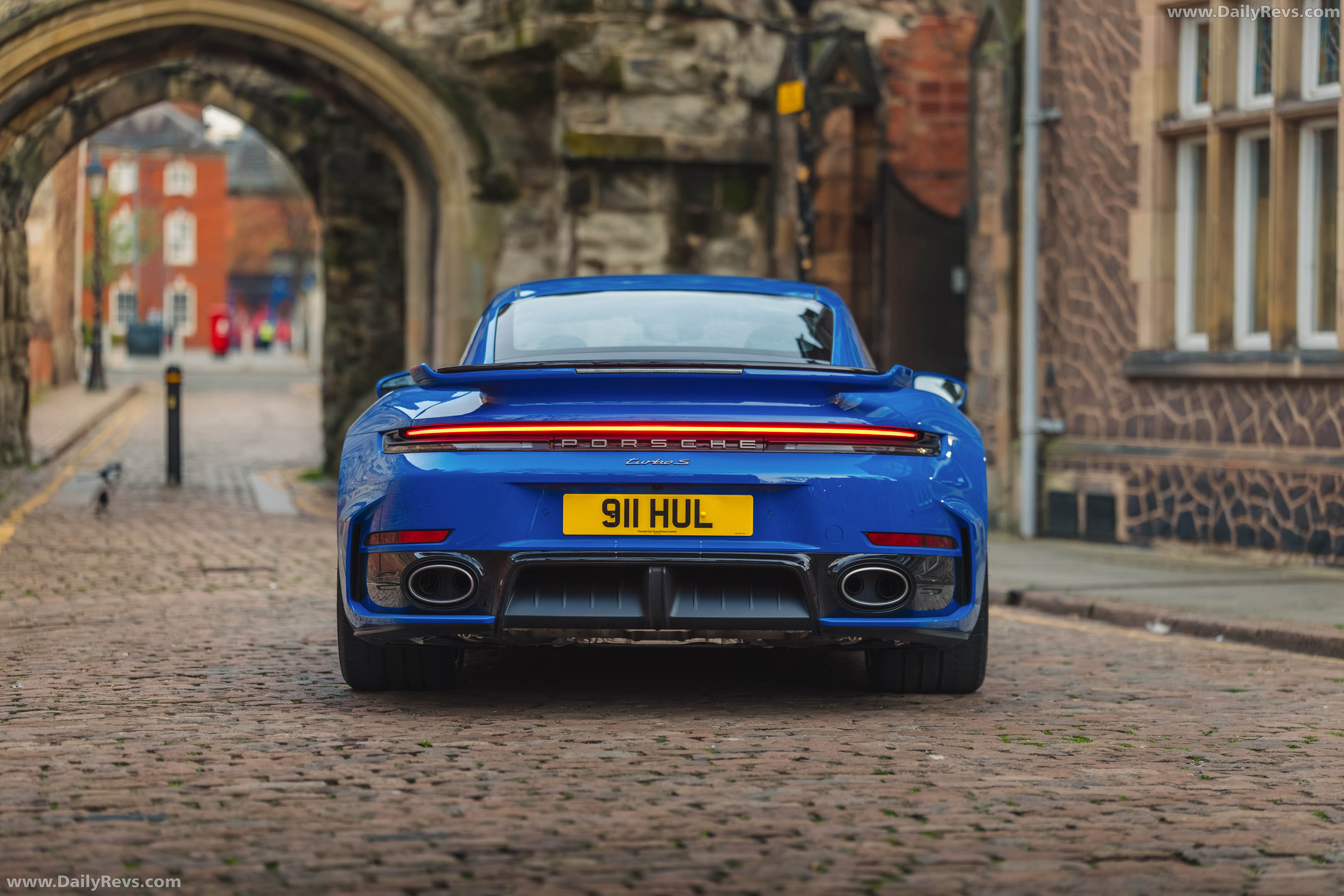 2026 Porsche 911 Turbo S 992 ll UK Version Rear View