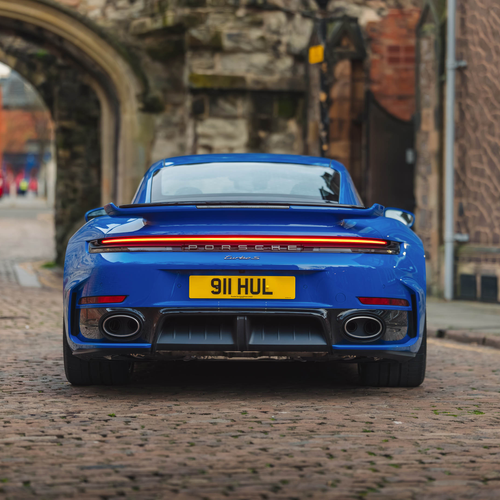 2026 Porsche 911 Turbo S 992 ll UK Version Rear View