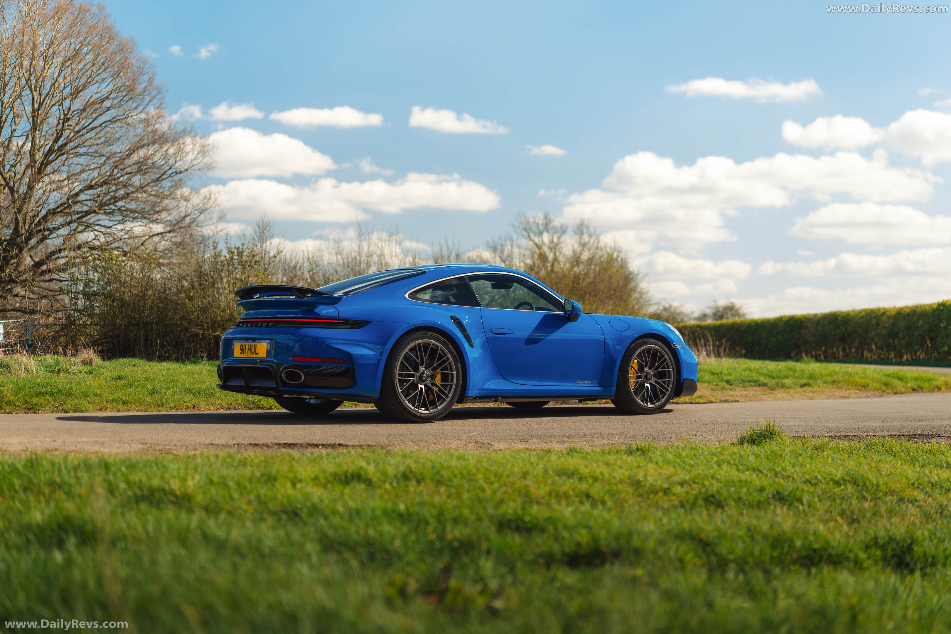 2026 Porsche 911 Turbo S 992 ll UK Version Rear View
