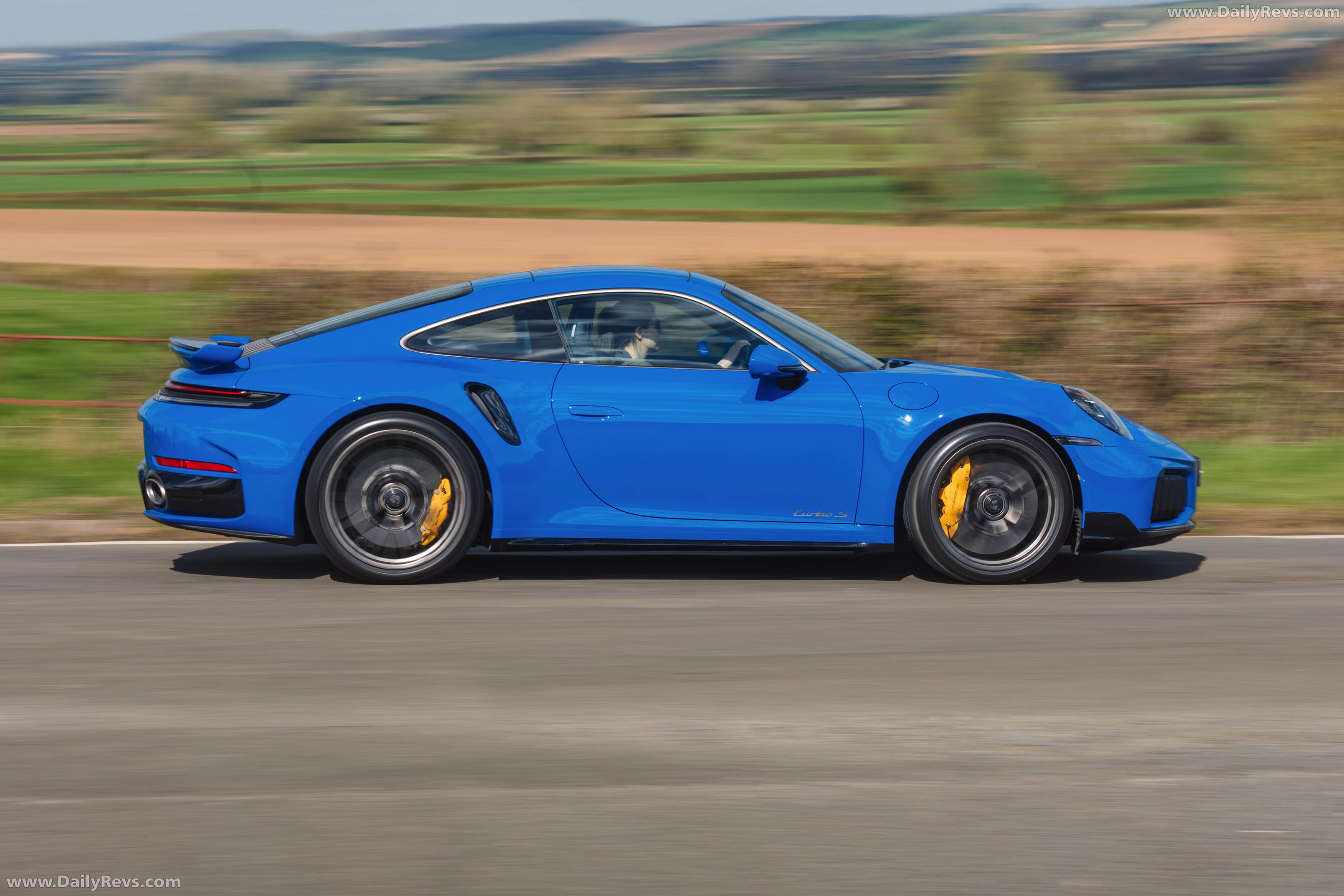 2026 Porsche 911 Turbo S 992 ll UK Version Side View