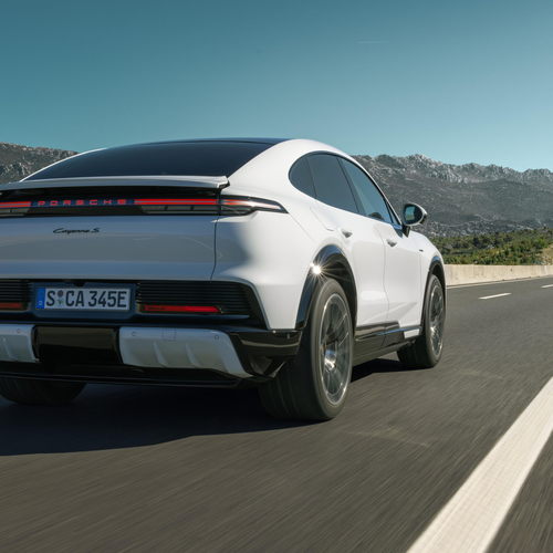 2027 Porsche Cayenne S Coupe Electric Rear View