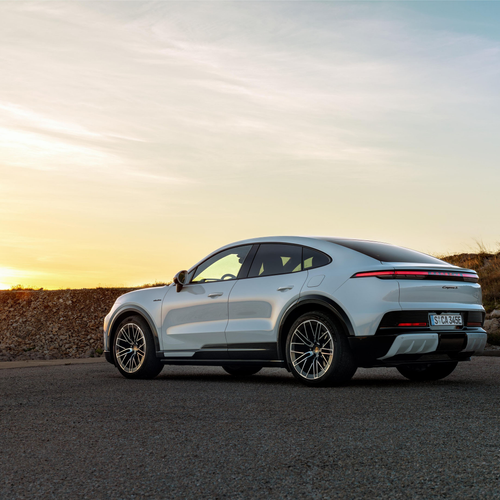 2027 Porsche Cayenne S Coupe Electric Rear View