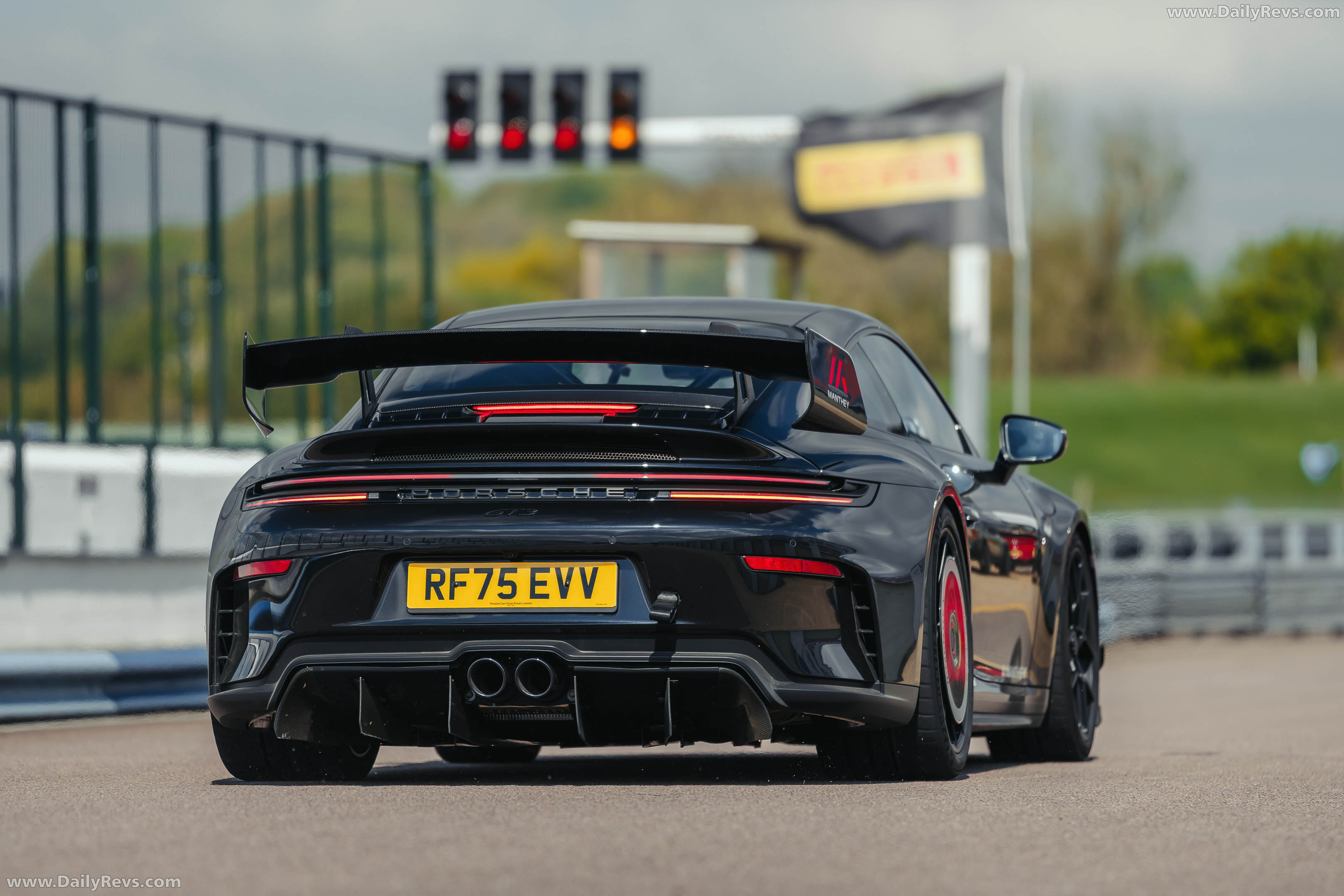 2026 Porsche 911 GT3 Manthey Kit 992 ll UK Version Rear View