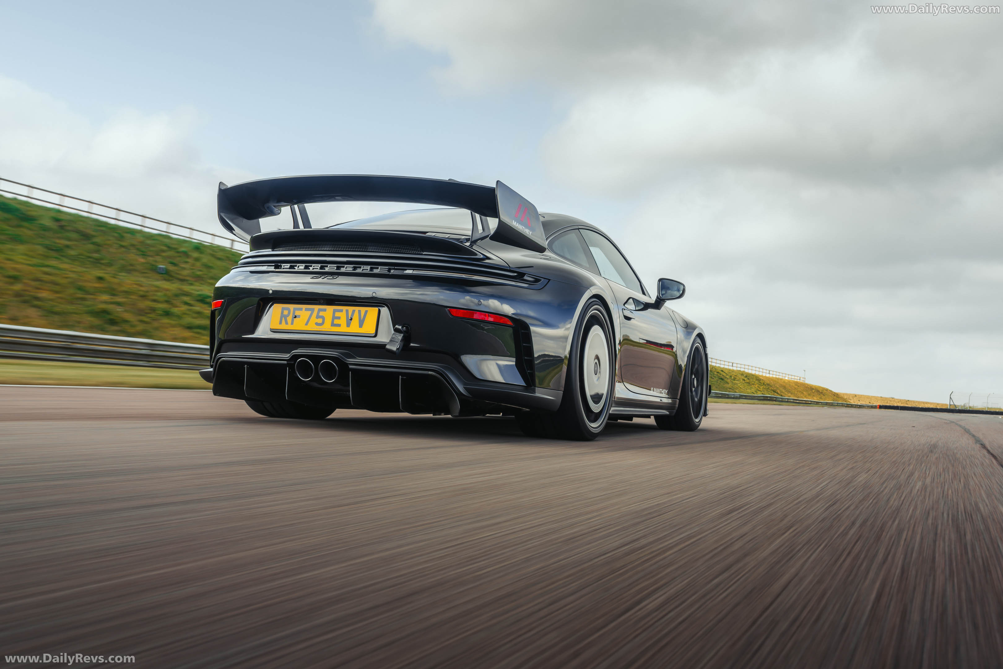 2026 Porsche 911 GT3 Manthey Kit 992 ll UK Version Rear View