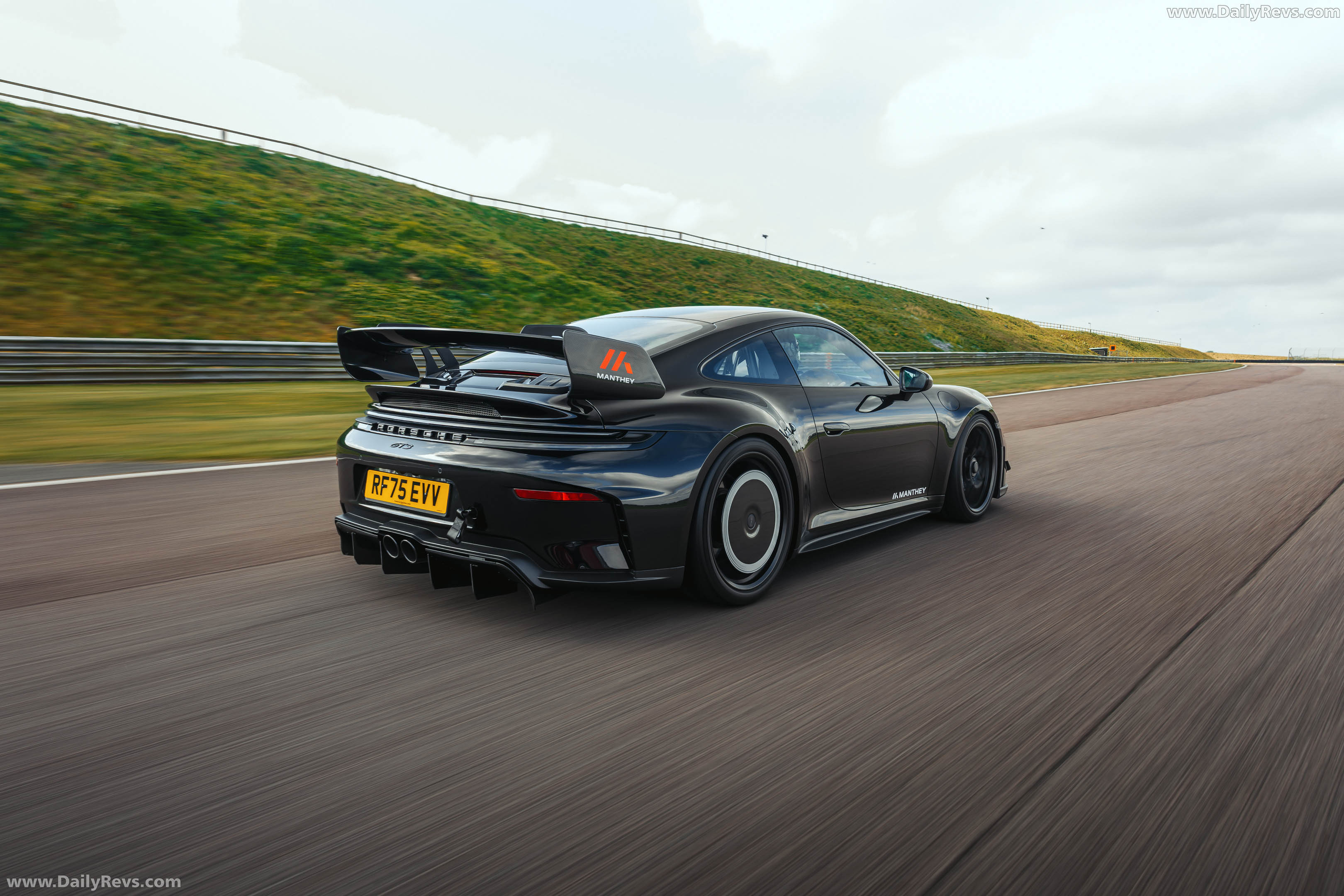 2026 Porsche 911 GT3 Manthey Kit 992 ll UK Version Rear View