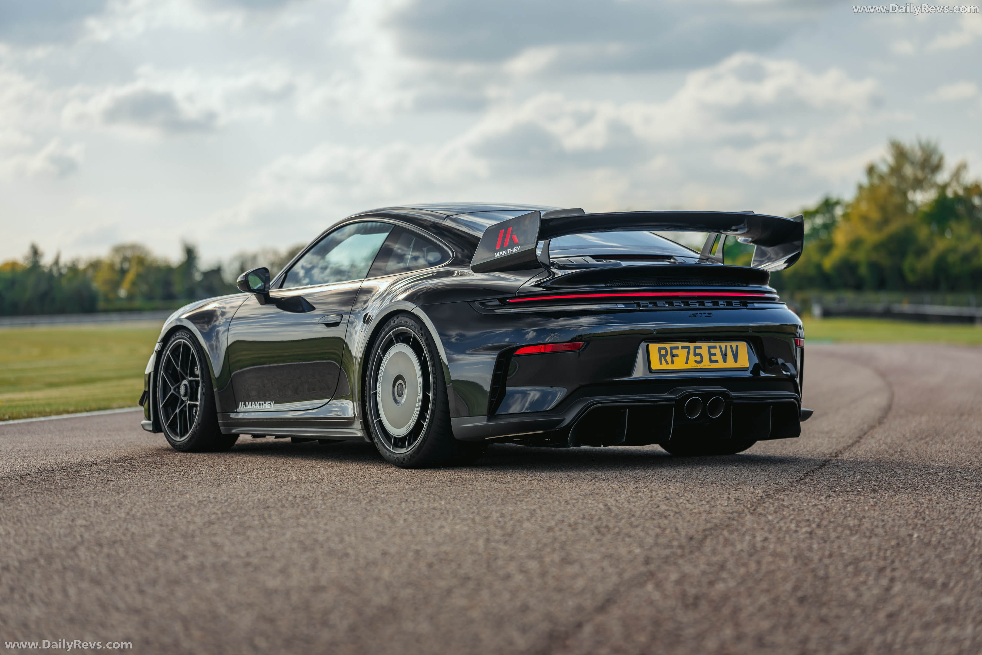2026 Porsche 911 GT3 Manthey Kit 992 ll UK Version Rear View