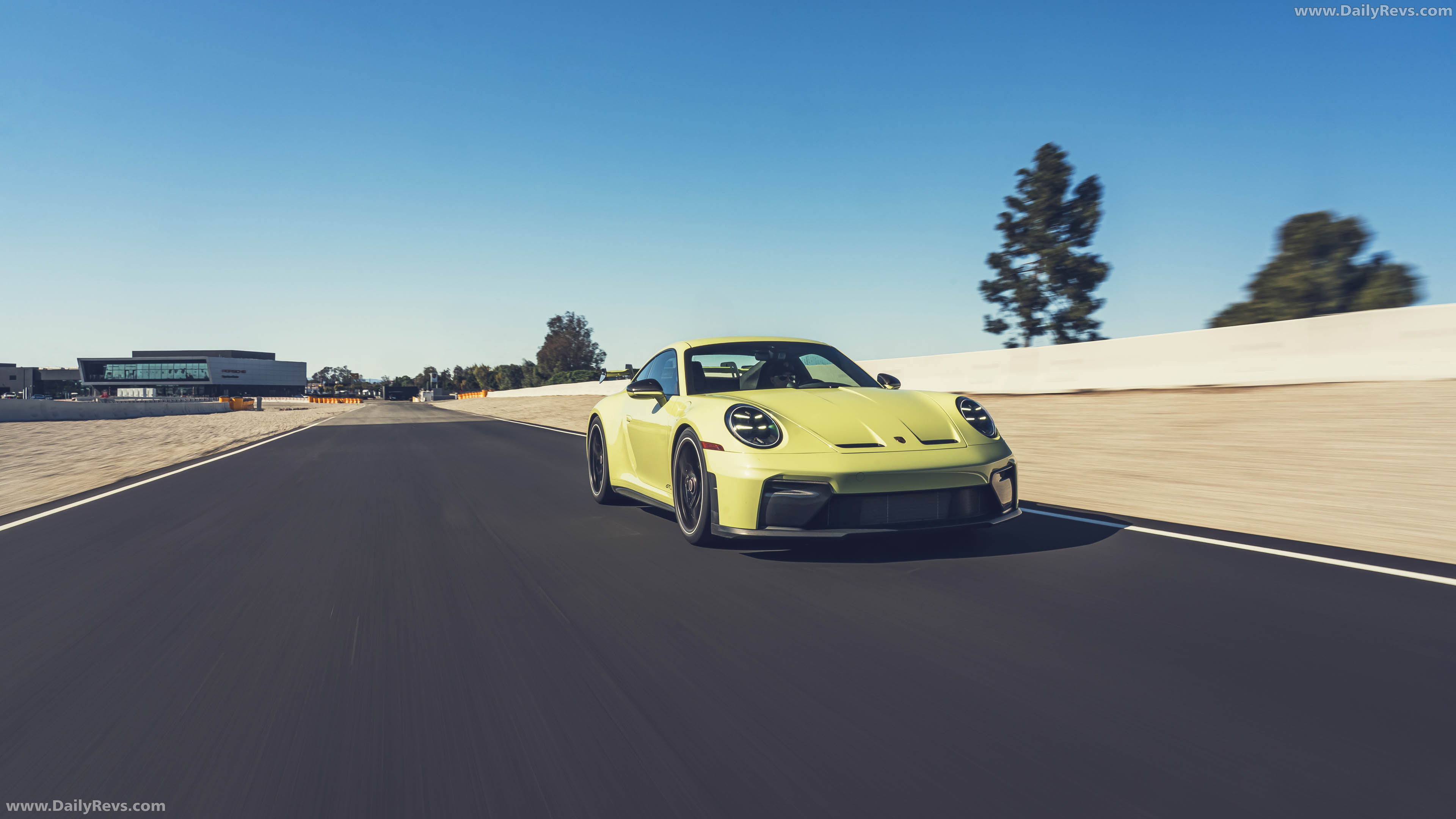 2025 Porsche 911 GT3 Weissach Package 992 ll Cartagena Yellow Front View