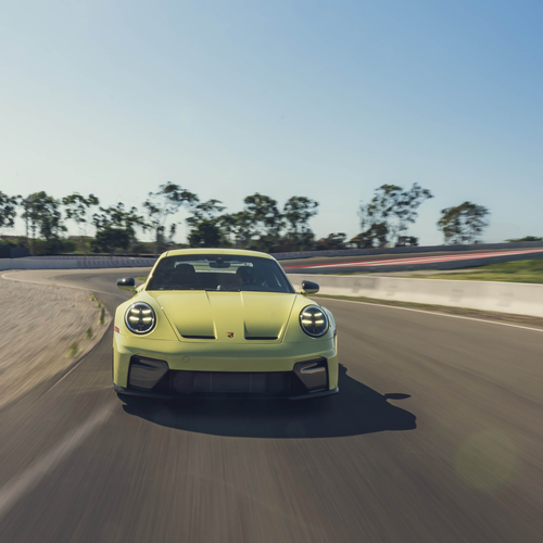 2025 Porsche 911 GT3 Weissach Package 992 ll Cartagena Yellow Front View