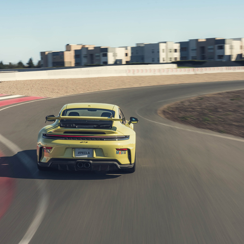 2025 Porsche 911 GT3 Weissach Package 992 ll Cartagena Yellow Rear View