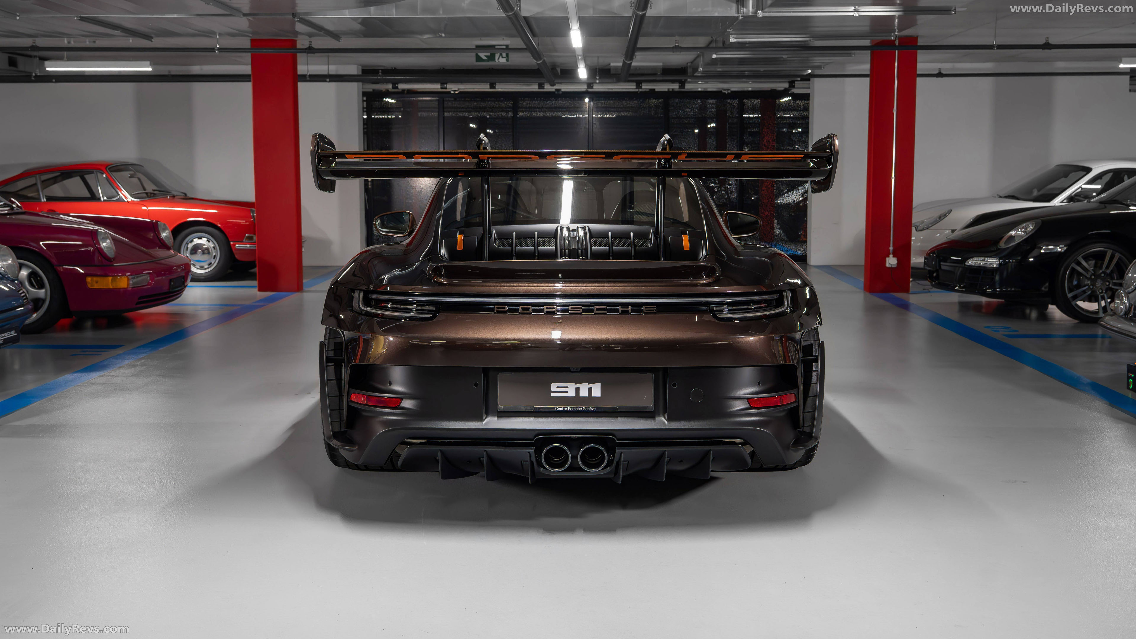 2027 Porsche 911 GT3 RS Sonderwunsch Rear View