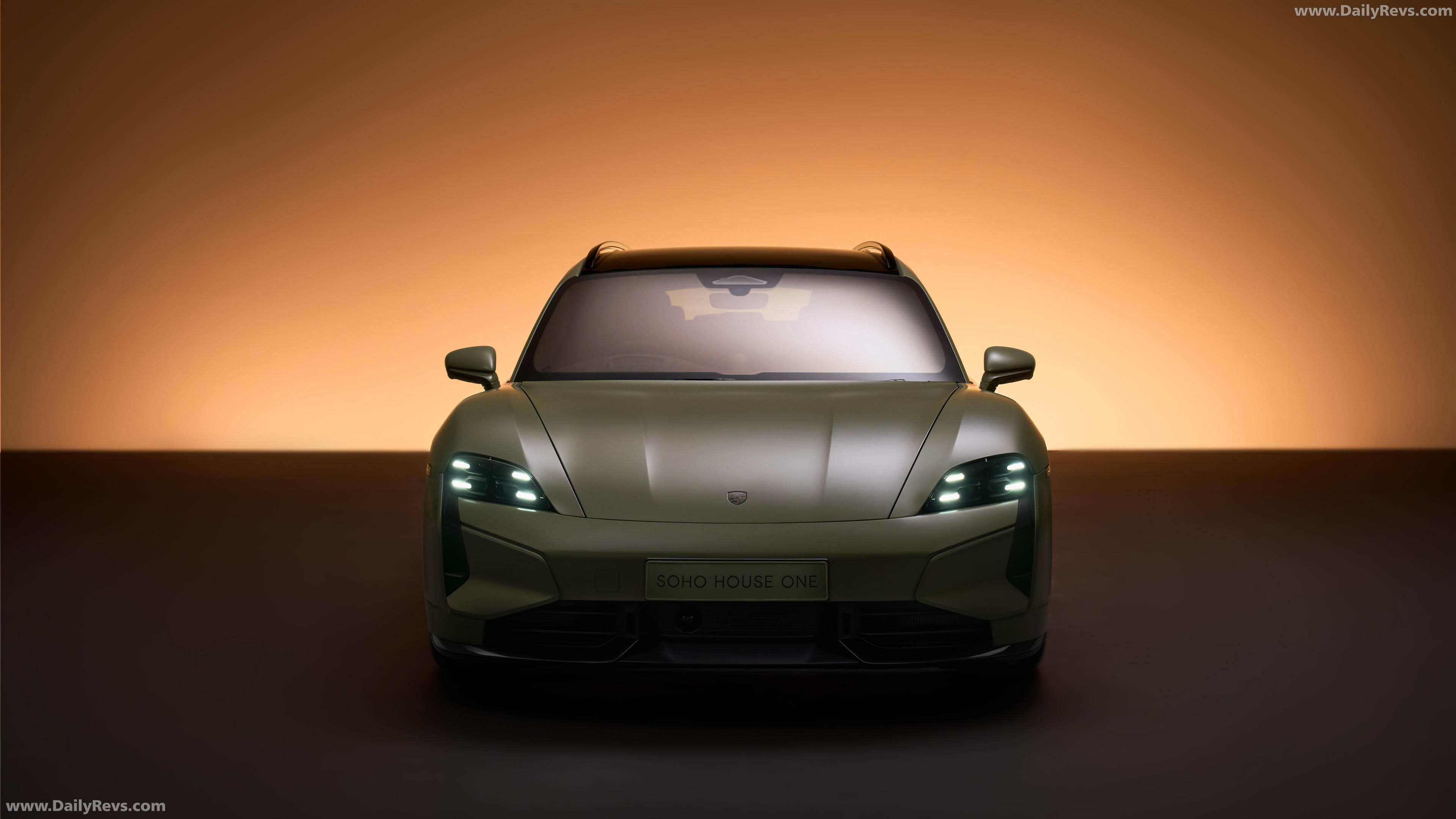2026 Porsche Taycan Turbo S Soho House One Front View