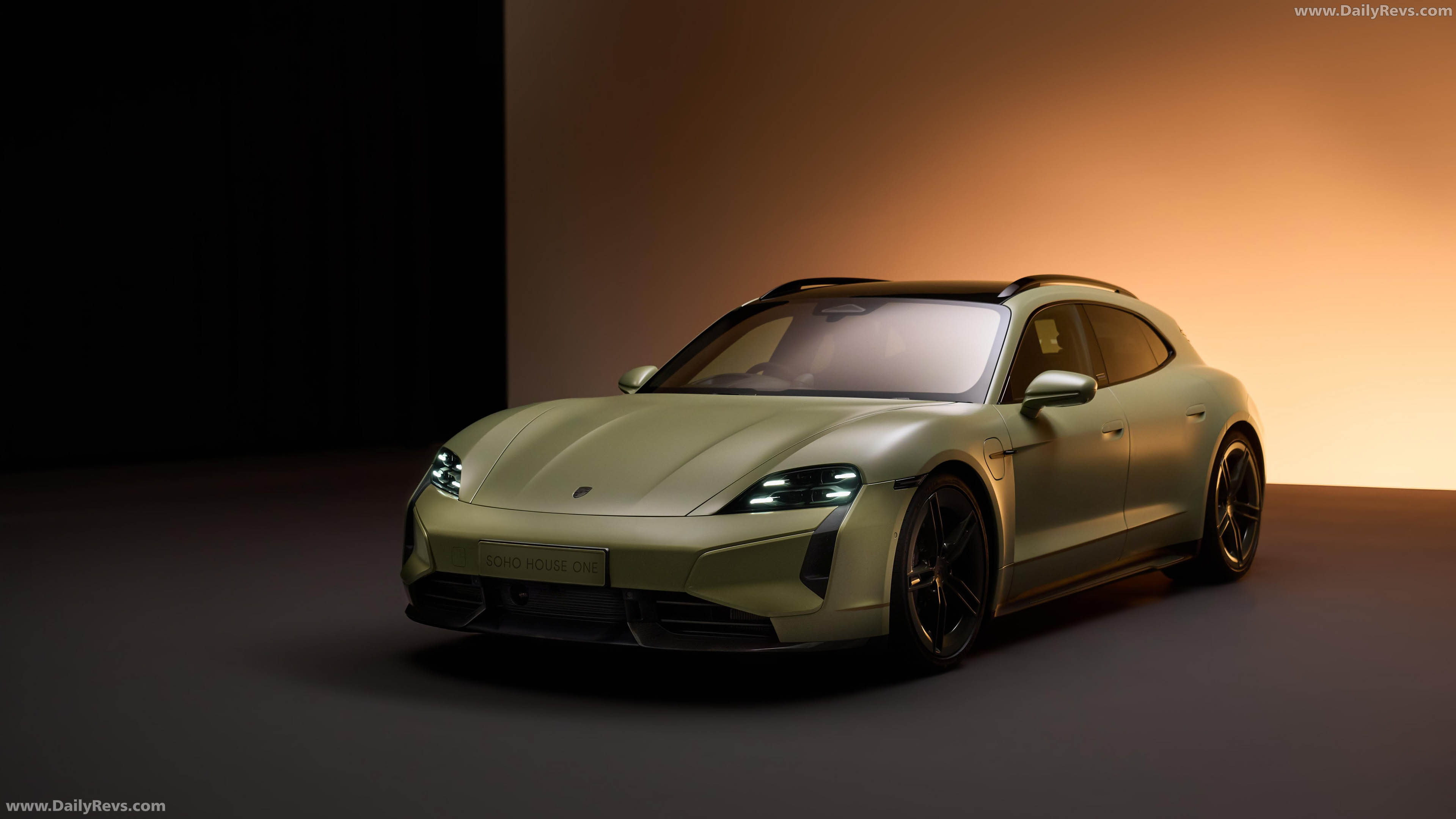 2026 Porsche Taycan Turbo S Soho House One Front View
