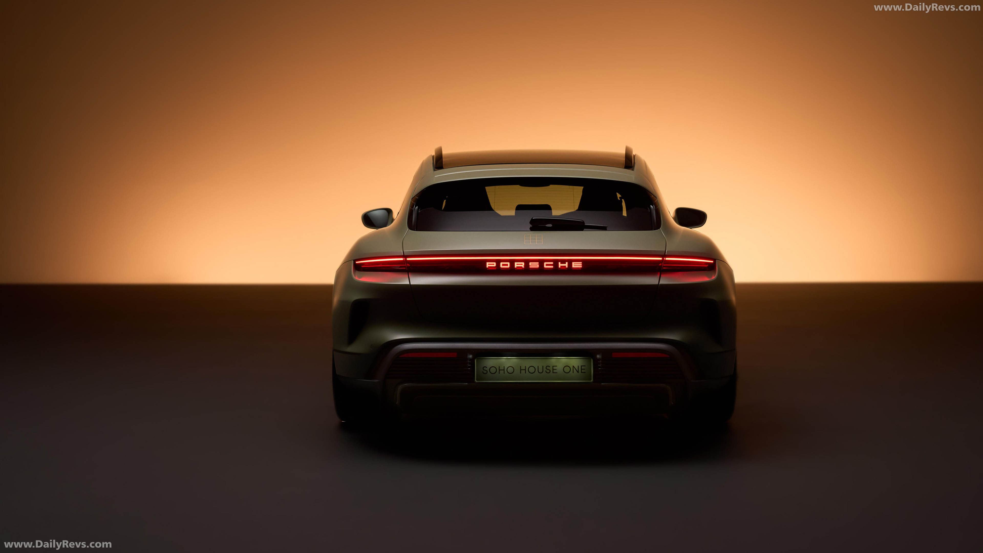 2026 Porsche Taycan Turbo S Soho House One Rear View