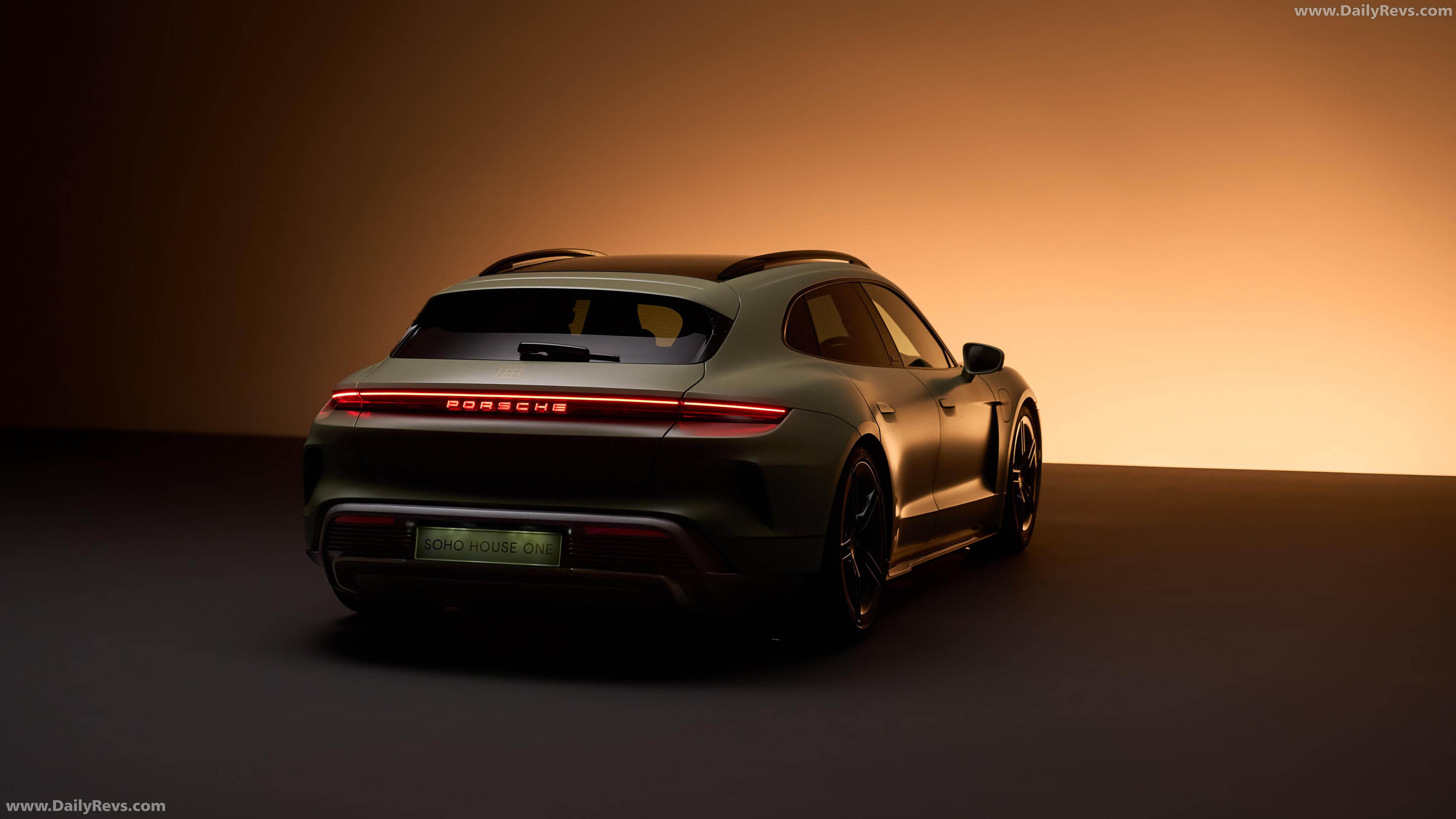 2026 Porsche Taycan Turbo S Soho House One Rear View