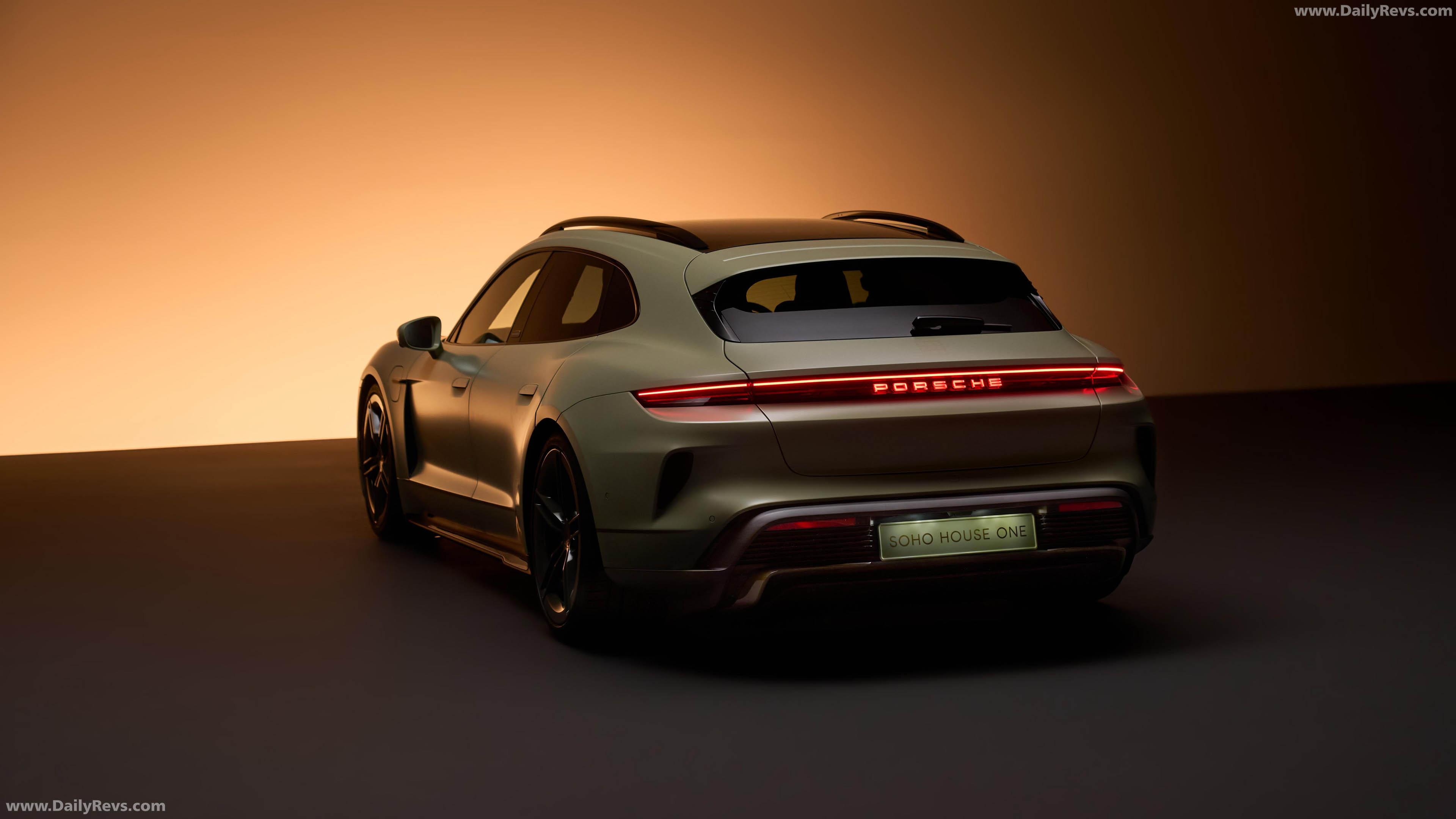 2026 Porsche Taycan Turbo S Soho House One Rear View