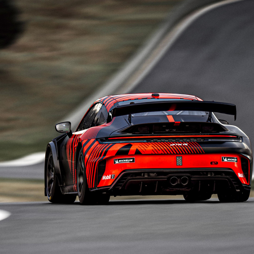 2027 Porsche 911 GT4 R 992 ll Rear View