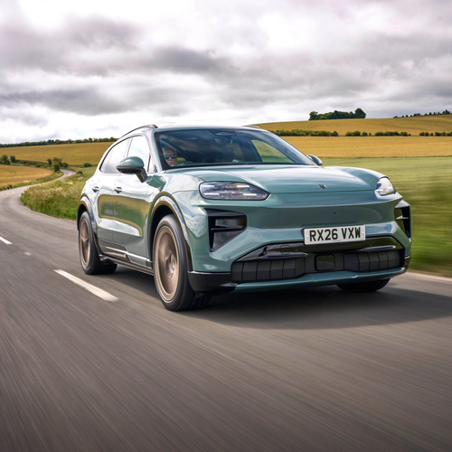 2027 Porsche Cayenne Turbo Electric E4 UK Version Front View