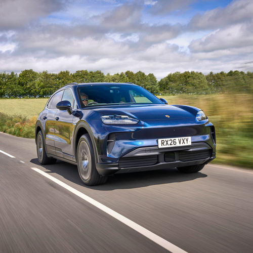 2027 Porsche Cayenne Electric E4 UK Version Front View
