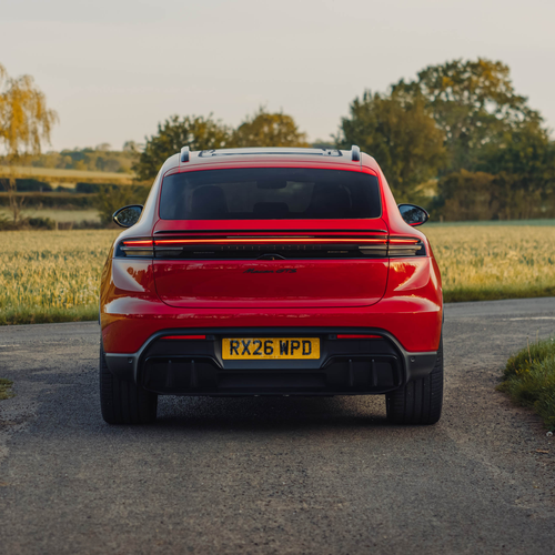 2026 Porsche Macan GTS H2 UK Version Rear View