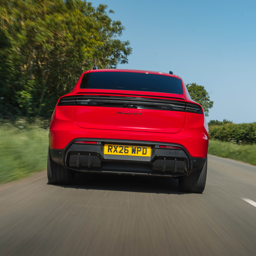 2026 Porsche Macan GTS H2 UK Version Rear View