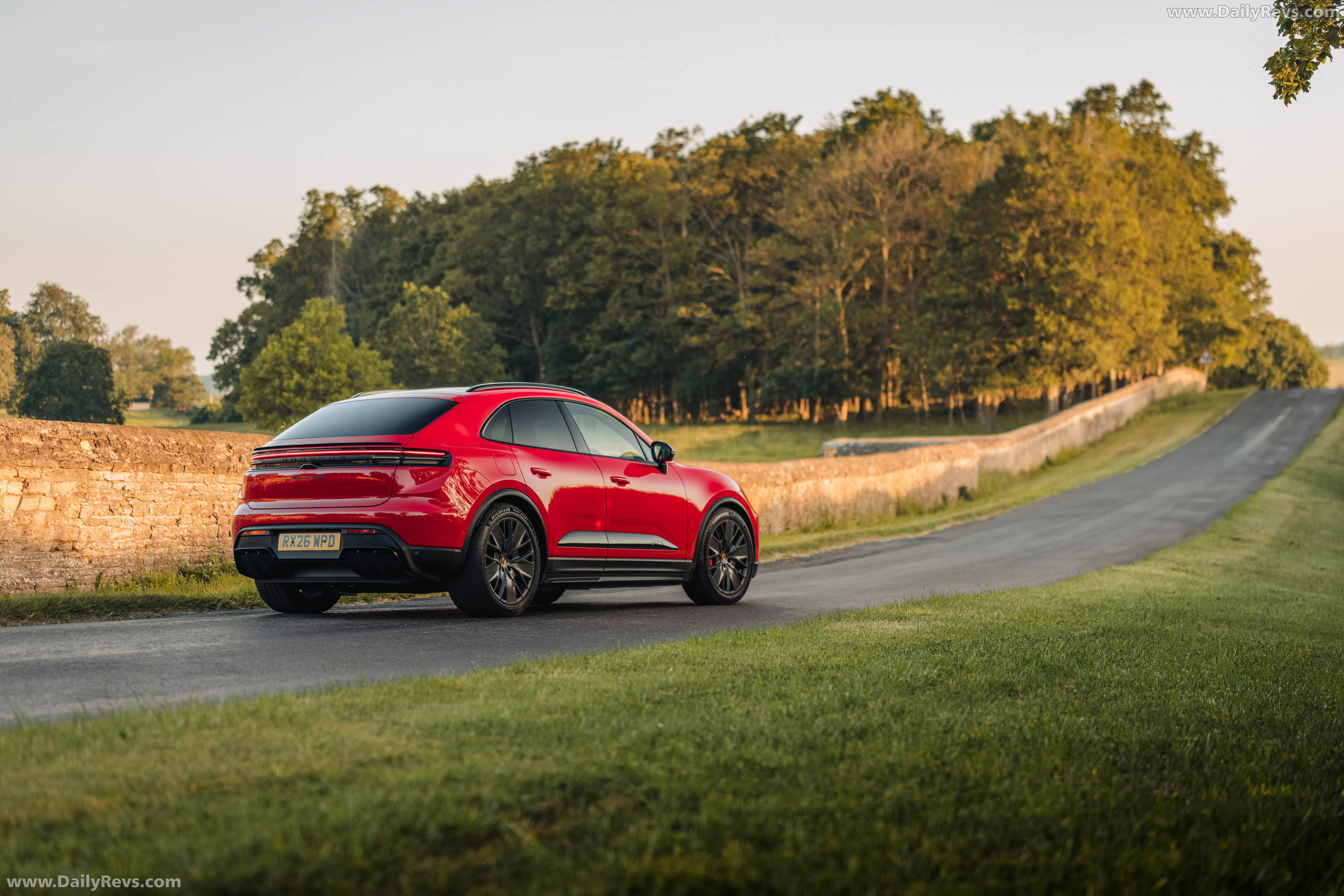 2026 Porsche Macan GTS H2 UK Version Rear View