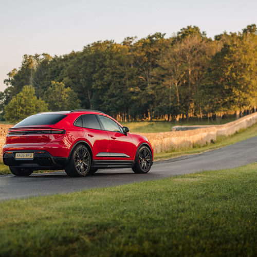 2026 Porsche Macan GTS H2 UK Version Rear View