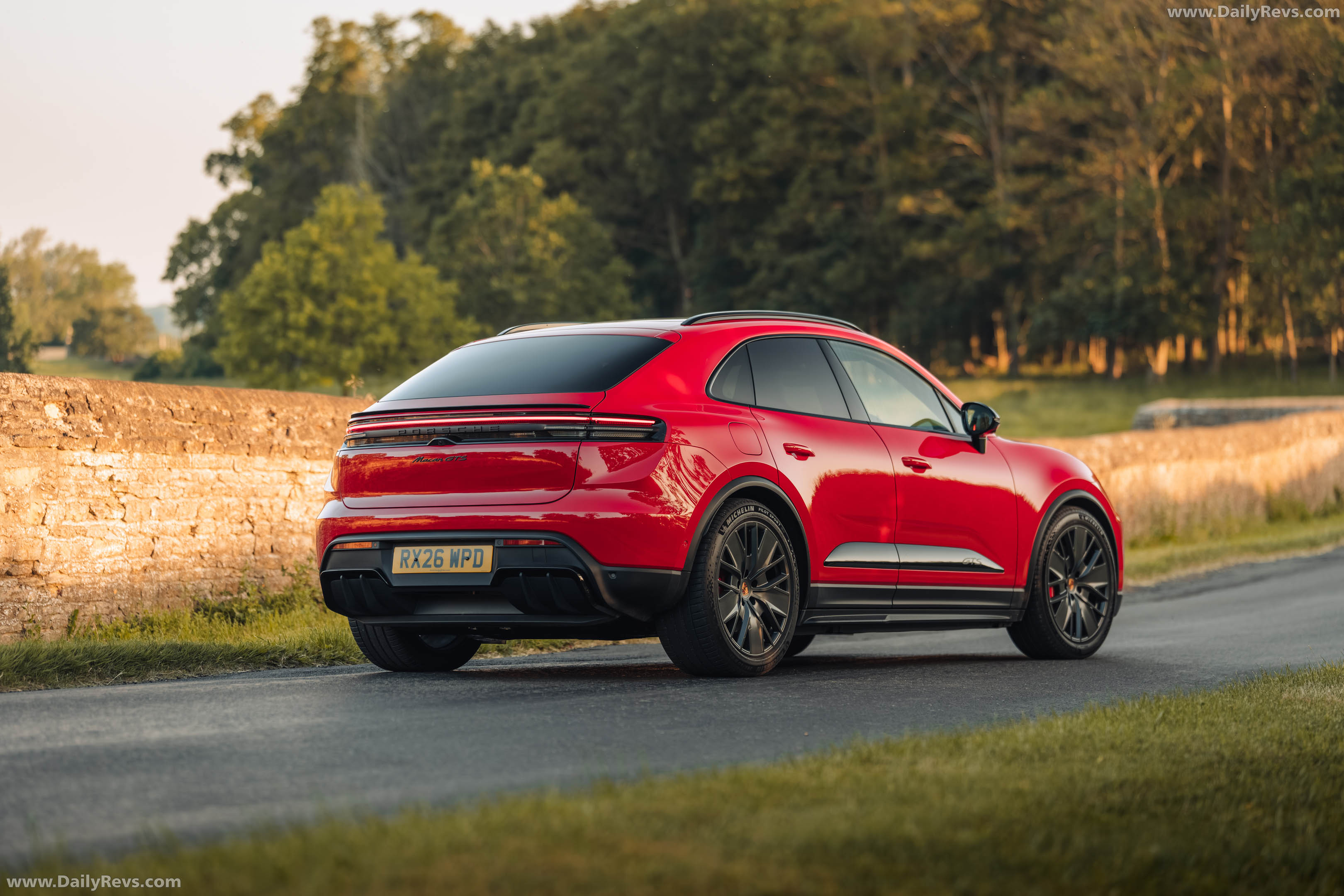 2026 Porsche Macan GTS H2 UK Version Rear View
