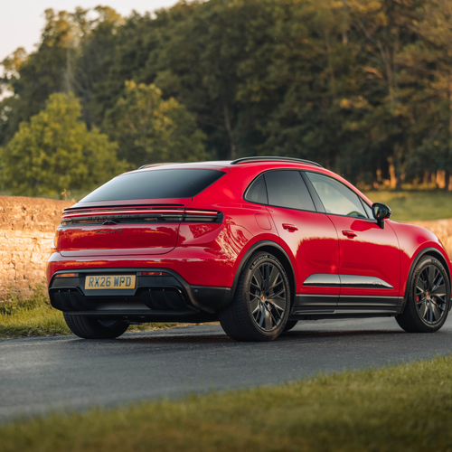 2026 Porsche Macan GTS H2 UK Version Rear View