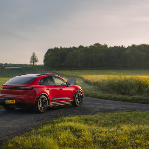 2026 Porsche Macan GTS H2 UK Version Rear View