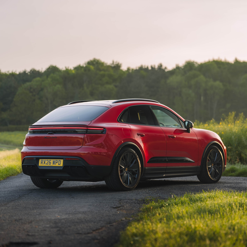 2026 Porsche Macan GTS H2 UK Version Rear View