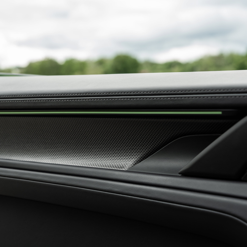 2027 Porsche Cayenne S Coupe Electric E4 Oak Green Interior