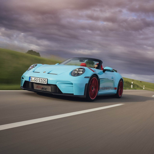 2027 Porsche 911 GT3 S-C 992 ll Olymp Blue Front View