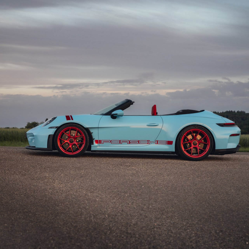2027 Porsche 911 GT3 S-C 992 ll Olymp Blue Side View