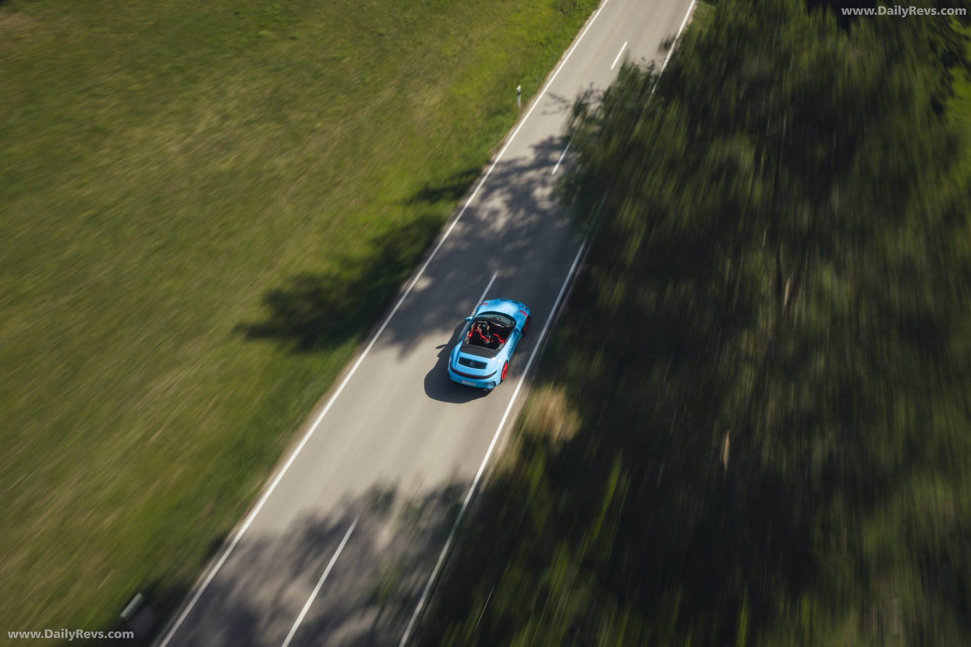 2027 Porsche 911 GT3 S-C 992 ll Olymp Blue Top View