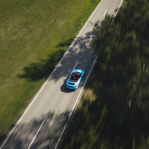 2027 Porsche 911 GT3 S-C 992 ll Olymp Blue Top View