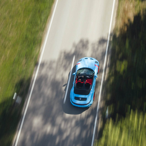 2027 Porsche 911 GT3 S-C 992 ll Olymp Blue Top View