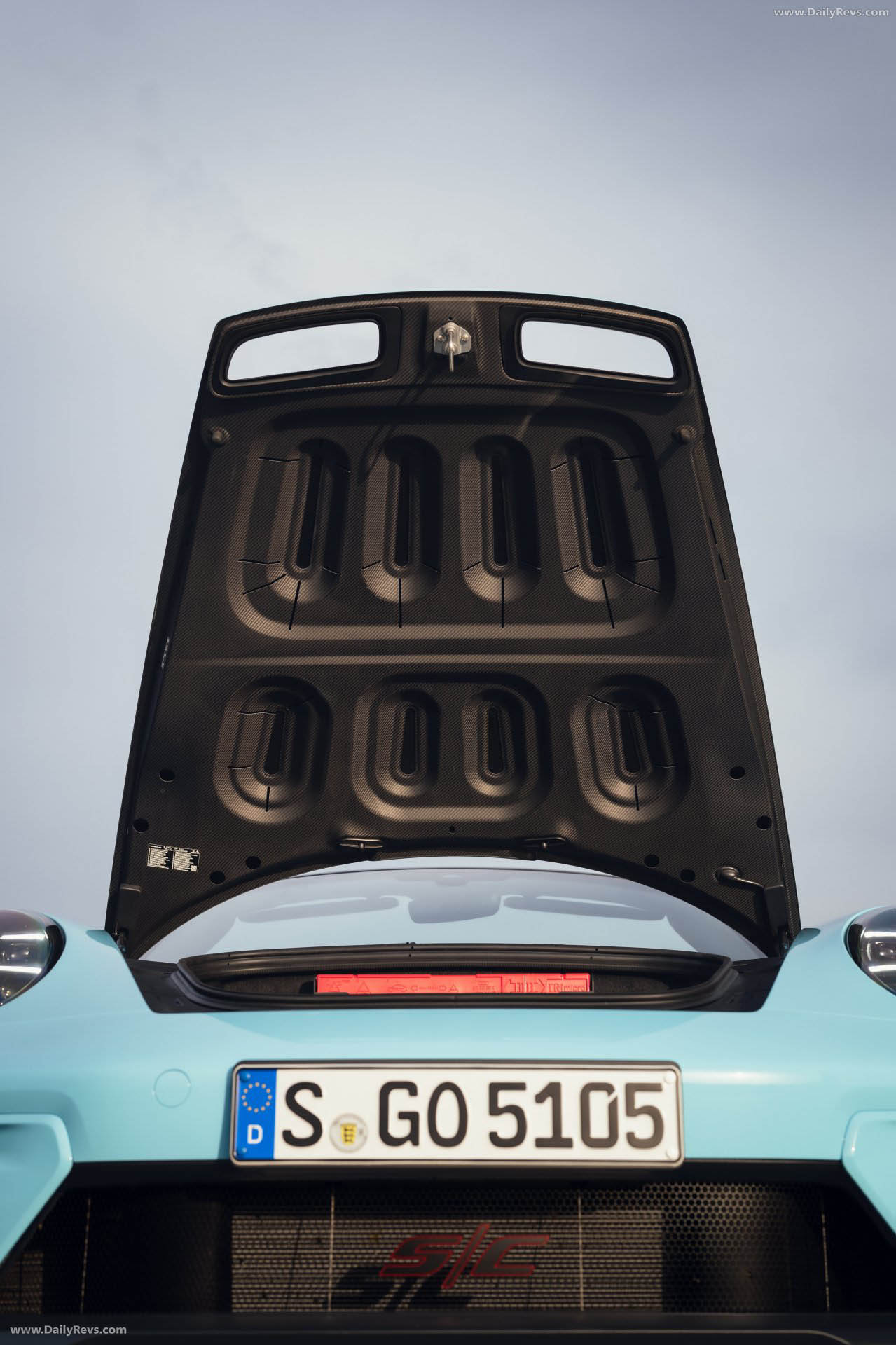 2027 Porsche 911 GT3 S-C 992 ll Olymp Blue Exterior