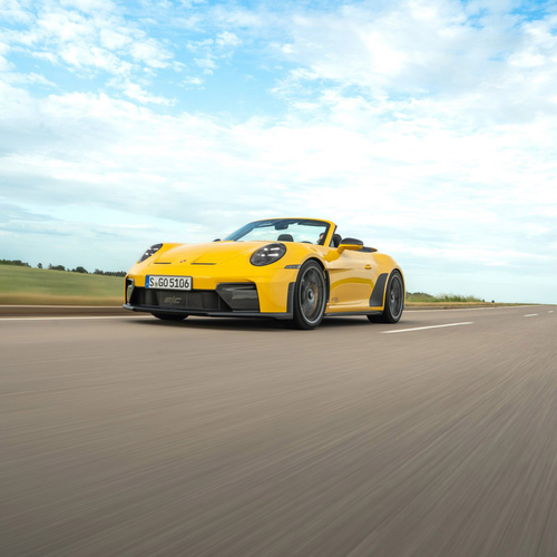 2027 Porsche 911 GT3 S-C 992 ll Speed Yellow Front View