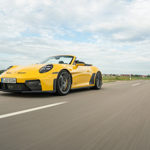 2027 Porsche 911 GT3 S-C 992 ll Speed Yellow Front View
