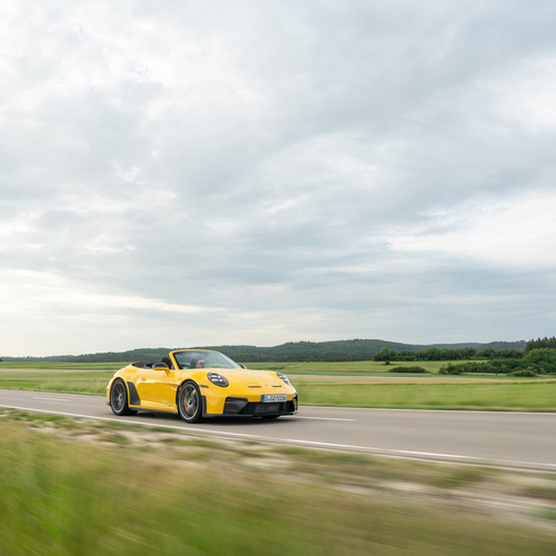 2027 Porsche 911 GT3 S-C 992 ll Speed Yellow Front View