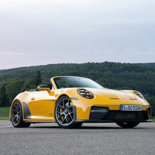 2027 Porsche 911 GT3 S-C 992 ll Speed Yellow Front View