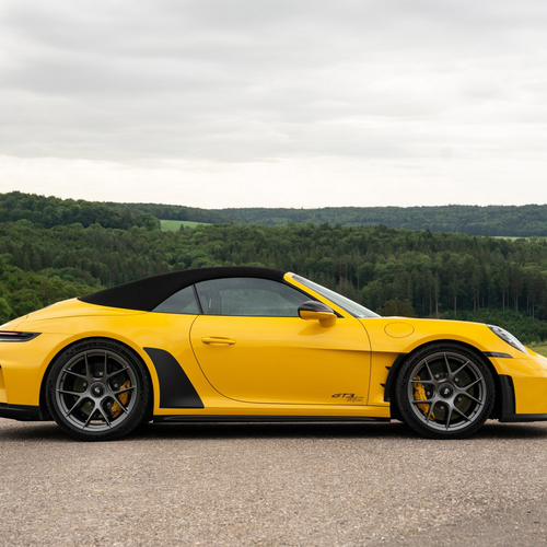 2027 Porsche 911 GT3 S-C 992 ll Speed Yellow Side View