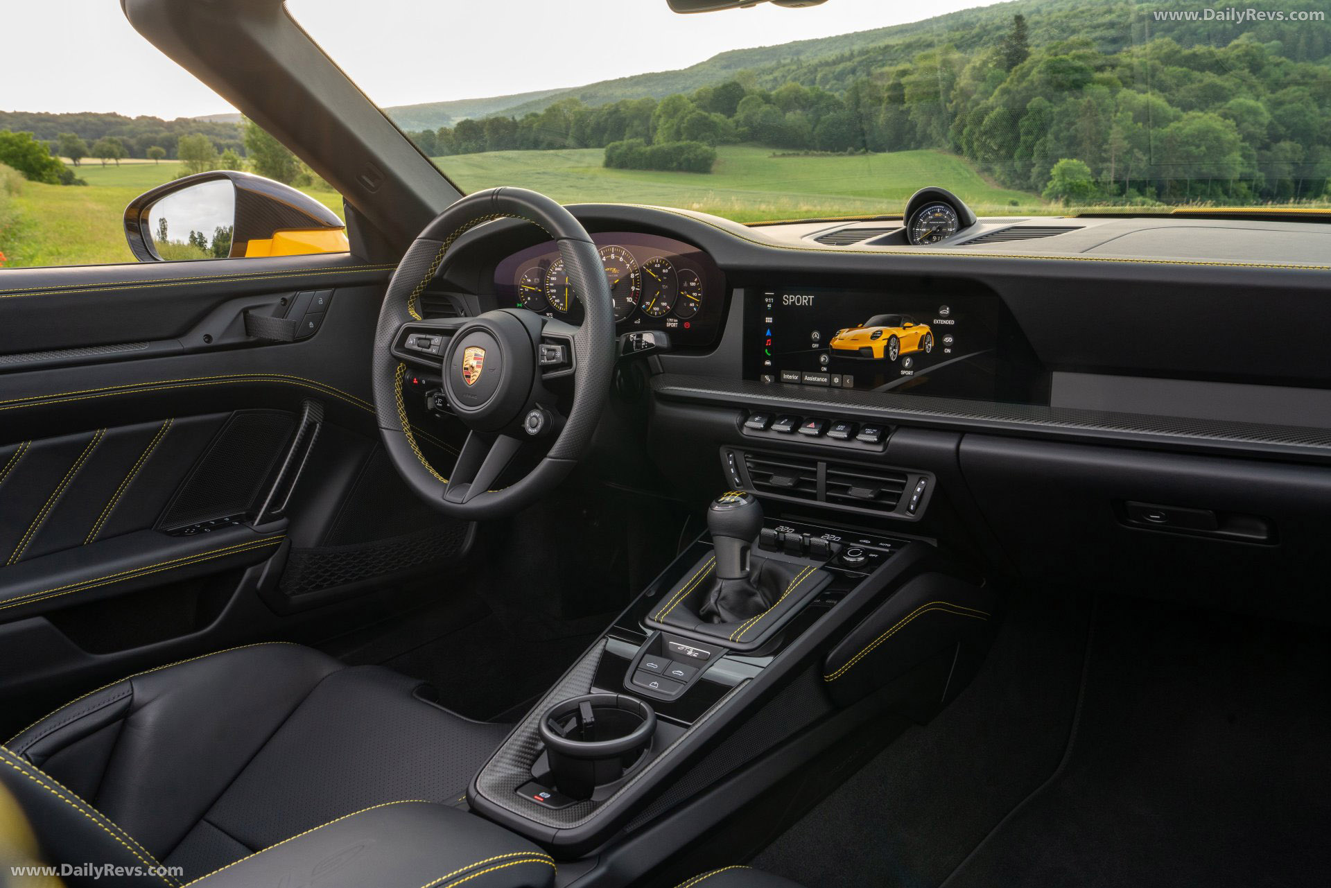 2027 Porsche 911 GT3 S-C 992 ll Speed Yellow Interior