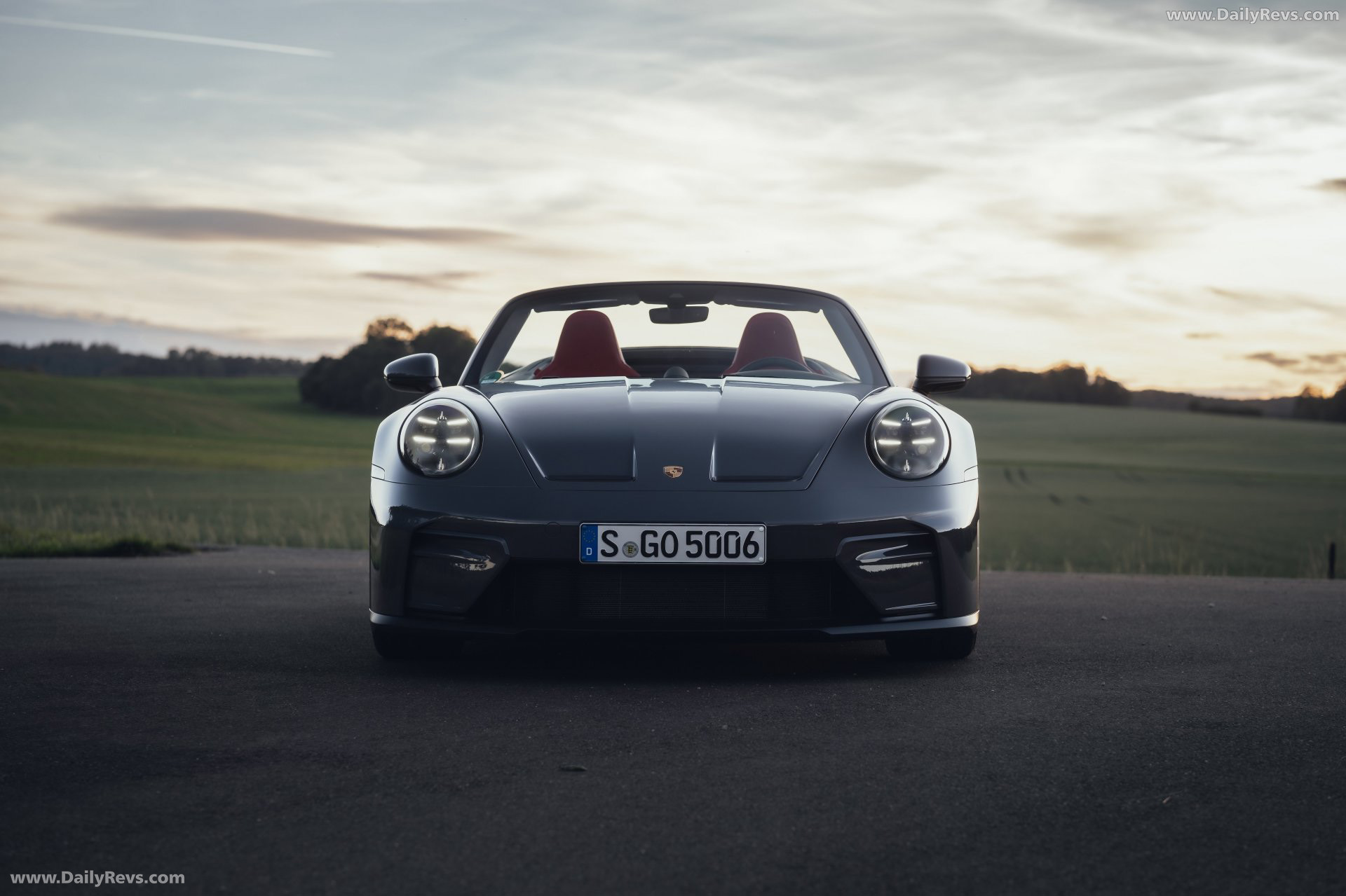 2027 Porsche 911 GT3 S-C 992 ll Slate Grey Neo Front View