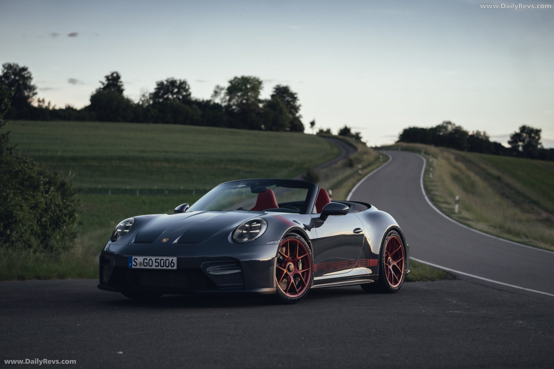 2027 Porsche 911 GT3 S-C 992 ll Slate Grey Neo Front View