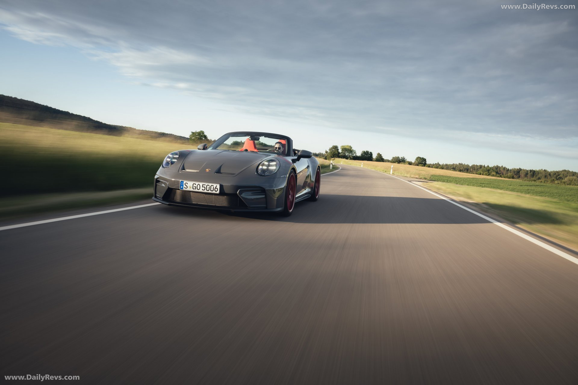 2027 Porsche 911 GT3 S-C 992 ll Slate Grey Neo Front View