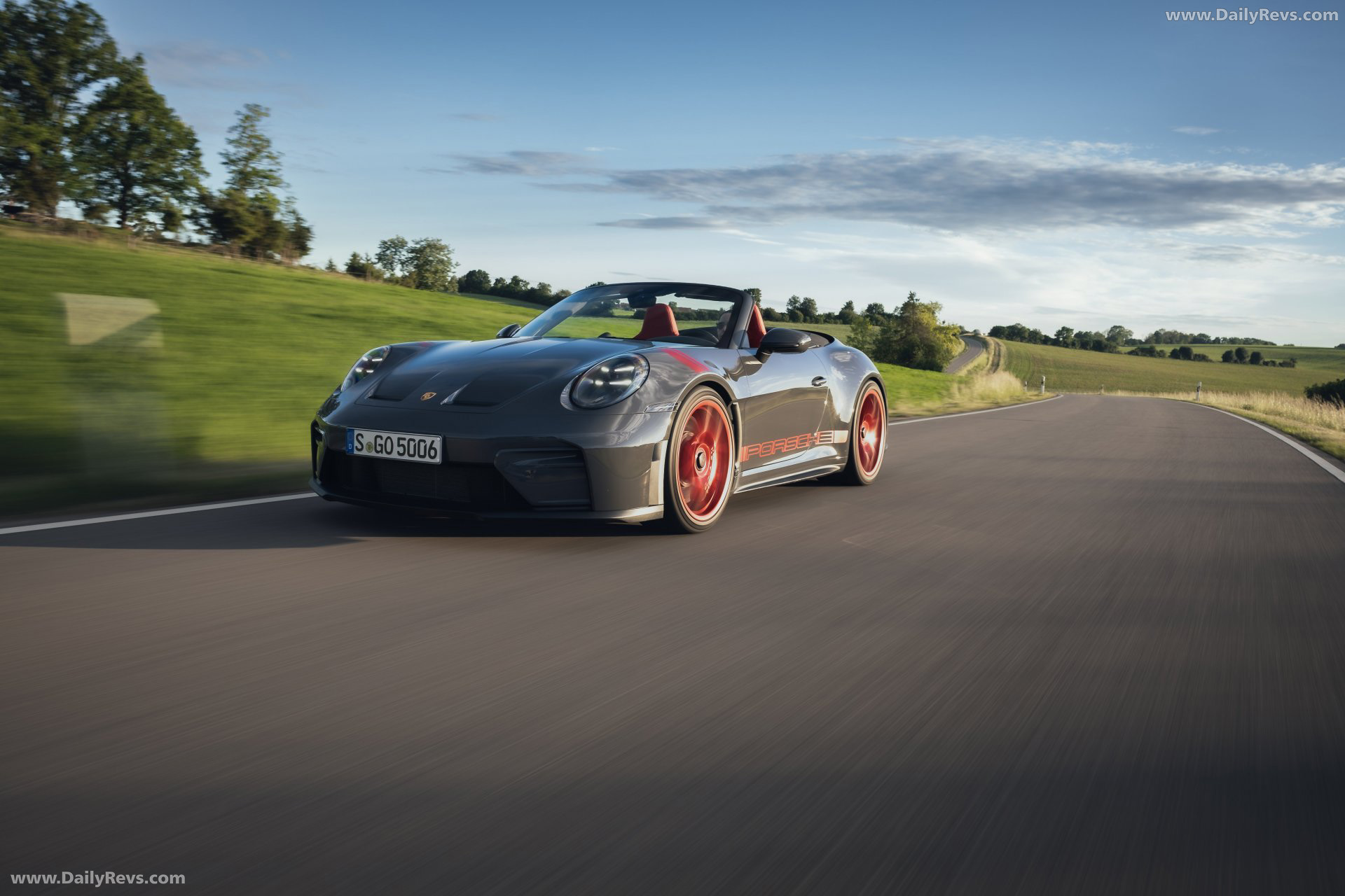 2027 Porsche 911 GT3 S-C 992 ll Slate Grey Neo Front View