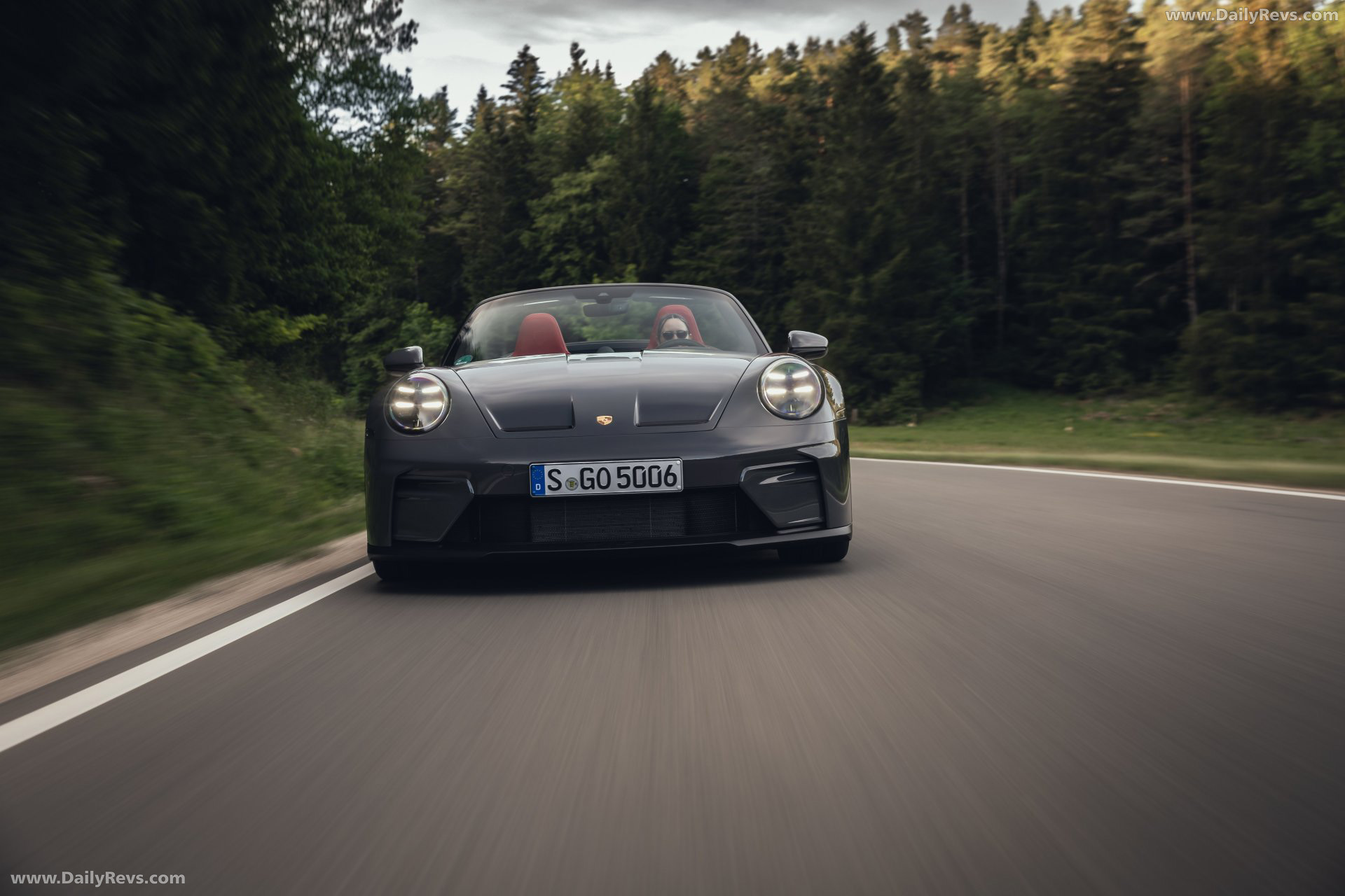 2027 Porsche 911 GT3 S-C 992 ll Slate Grey Neo Front View