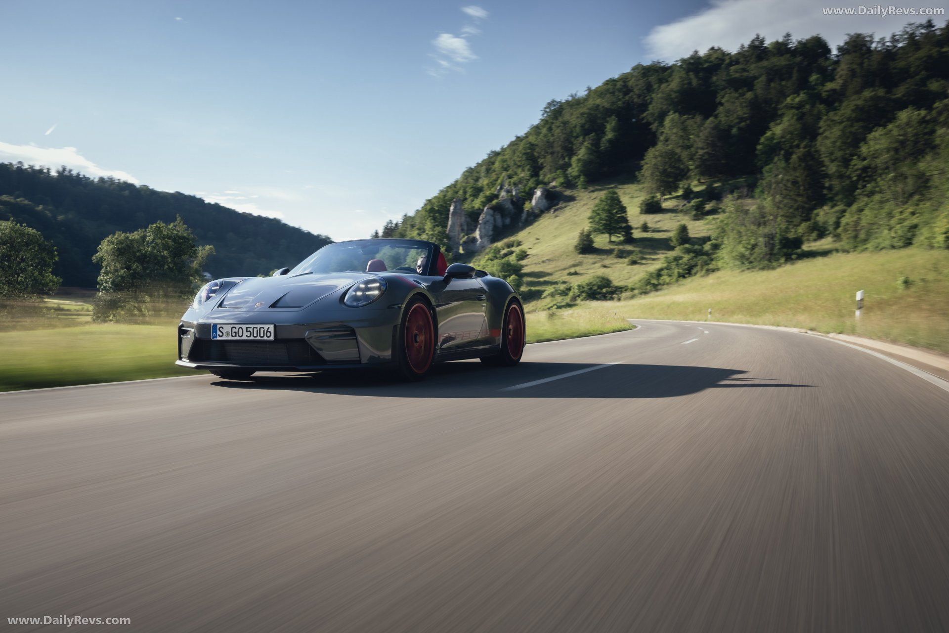 2027 Porsche 911 GT3 S-C 992 ll Slate Grey Neo Front View